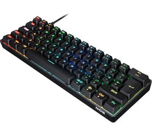 NOS C-250 Mini RGB Mechanical Gaming Keyboard - Black