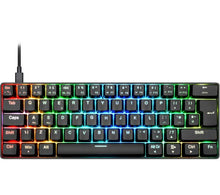 NOS C-250 Mini RGB Mechanical Gaming Keyboard - Black