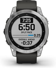 Buy Garmin,Garmin Fenix 7 Pro Sapphire Solar Edition Silver with Graphite Band - Gadcet UK | UK | London | Scotland | Wales| Near Me | Cheap | Pay In 3 | Watches