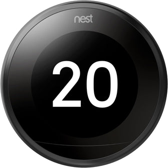 Buy Google,Google Nest Learning Thermostat 3rd Generation - Smart Energy-Saving Thermostat, Black - Gadcet UK | UK | London | Scotland | Wales| Ireland | Near Me | Cheap | Pay In 3 | Household Thermometers