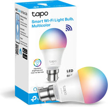 Tapo L535B Matter Smart Bulb B22 – 8.6W, 1055 lm, Dimmable & Tunable, Energy Monitoring, Works with Apple HomeKit, Alexa & Google