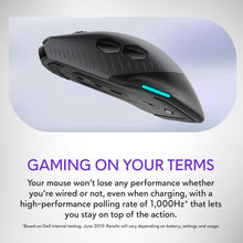 Alienware 610M Gaming Mouse - Wired/Wireless, AW610M (Dark Side Of The Moon)