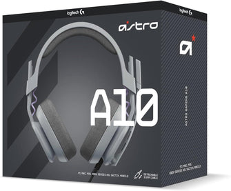 Buy ASTRO Gaming,ASTRO A10 Gaming Headset Gen 2 Wired Headset, Over-ear Gaming Headphones, Lightweight, Flip-to-mute microphone, 32 mm drivers, For Xbox Series X|S, Xbox One, PS5, PS4, Nintendo Switch, PC - Grey - Gadcet UK | UK | London | Scotland | Wales| Near Me | Cheap | Pay In 3 | Headphones & Headsets