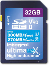 Buy Integral,Integral 32GB UHS-II SD Card V90 Up to 300MBs Read and 270MBs Write Speed 1866X SDHC Professional High Speed Memory Card - Gadcet UK | UK | London | Scotland | Wales| Near Me | Cheap | Pay In 3 | Flash Memory Cards