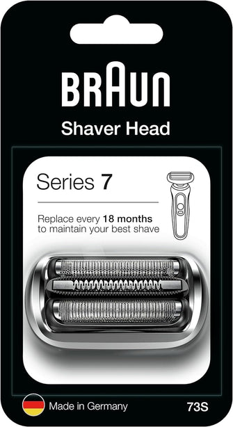 Buy Braun,Braun Series 7 Electric Shaver Replacement Head, Easily Attach Your New Shaver Head, Compatible With New Generation Series 7 Shavers , 73S, Silver - Gadcet  | UK | London | Scotland | Wales| Near Me | Cheap | Pay In 3 | Razors & Razor Blades