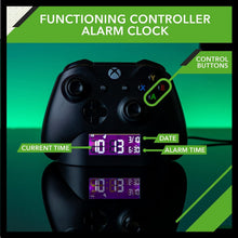 Buy XBOX,XBOX Black Alarm Clock - Black - Gadcet UK | UK | London | Scotland | Wales| Ireland | Near Me | Cheap | Pay In 3 | Alarm Clock