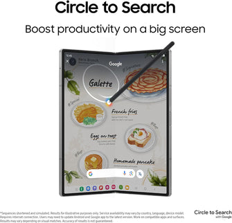 Samsung Galaxy Z Fold6 1TB Silver Shadow Unlocked SIM-Free Smartphone