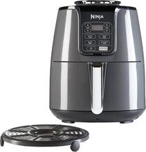 Ninja Air Fryer 3.8L - 4-in-1, No Oil, Air Fry, Roast, Reheat, Dehydrate, Digital, Non-Stick, Dishwasher Safe, 2-4 Portions, Grey & Black - AF100UK