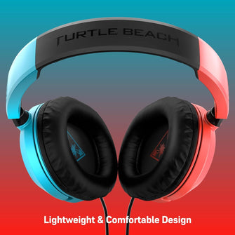 Turtle Beach Recon 50 Gaming Headset - Red/Blue, 3.5mm, Compatible with Switch, Xbox, PS5, PC & Mobile - 2