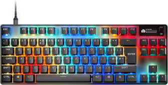 SteelSeries Apex Pro TKL Gen 3 (2025) - HyperMagnetic Gaming Keyboard - Adjustable Actuation - Rapid Trigger - Game-Ready Presets - Protection Mode - Rapid Tap/SOCD - English QWERTY Layout - TKL