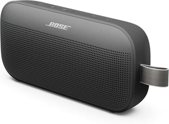 Bose SoundLink Flex (2nd Gen) Portable Bluetooth Speaker – Hi-Fi Audio, 12H Battery, Waterproof & Dustproof – Black