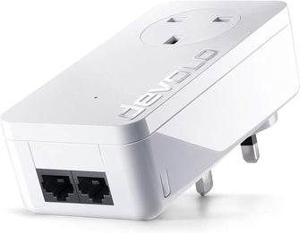 Buy Devolo,Devolo Dlan 550 Duo+ Add-On Powerline Adapter (500 Mbps, 2x Lan Ports, Compact Housing, Lan, Powerline, Simple Lan Network From A Power Socket) - Gadcet UK | UK | London | Scotland | Wales| Near Me | Cheap | Pay In 3 | Network Cards & Adapters