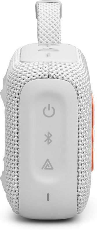 Buy JBL,JBL Go 4 in White - Portable Bluetooth Speaker Box Pro Sound, Deep Bass and Playtime Boost Function - Waterproof and Dustproof - 7 Hours Runtime - Gadcet UK | UK | London | Scotland | Wales| Near Me | Cheap | Pay In 3 | Bluetooth Speaker