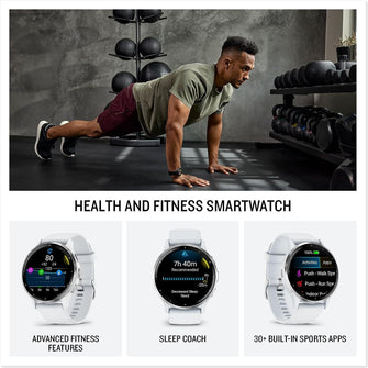 Buy Garmin,Garmin Venu 3S AMOLED GPS smaller sized Smartwatch with All-day Health Monitoring and Voice Functionality, Soft gold stainless steel bezel with ivory case and silicone band - Gadcet UK | UK | London | Scotland | Wales| Ireland | Near Me | Cheap | Pay In 3 | Watches