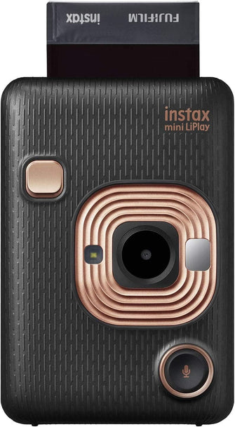 Buy Instax,instax mini LiPlay 2-in-1 hybrid instant photo camera and printer with 2.7 inch LCD screen, mini film formT, ELEGANT BLACK - Gadcet UK | UK | London | Scotland | Wales| Near Me | Cheap | Pay In 3 | Camera Accessories