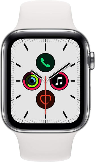 Buy Apple,Apple Watch Series 5 -  44mm - (GPS + Cellular) - Silver Stainless Steel Case ( Without Strap) - Gadcet UK | UK | London | Scotland | Wales| Ireland | Near Me | Cheap | Pay In 3 | Watches