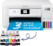 Epson EcoTank ET-2856 A4 Multifunction Ink Tank Printer - AirPrint, Wi-Fi, Double-Sided Printing