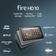 Amazon Kindle Fire HD 10 Tablet, 10.1-inch, 64GB (2017), Wi-Fi, Black