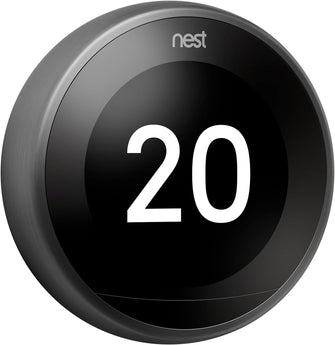 Buy Google,Google Nest Learning Thermostat 3rd Generation - Smart Energy-Saving Thermostat, Black - Gadcet UK | UK | London | Scotland | Wales| Ireland | Near Me | Cheap | Pay In 3 | Household Thermometers