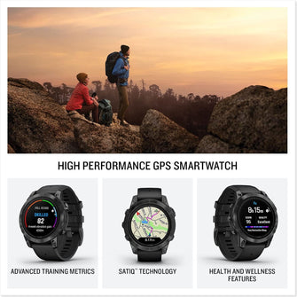 Buy Garmin,Garmin Epix (Gen 2) Pro 47mm - High Performance Multisport GPS Watch with AMOLED Touch Screen, LED Flashlight, Heart Rate, Maps and up to 16 days of autonomy, Black - Gadcet UK | UK | London | Scotland | Wales| Ireland | Near Me | Cheap | Pay In 3 | Watches