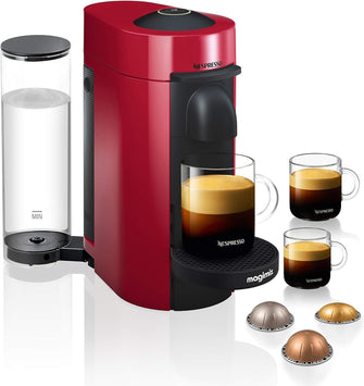 Buy Nespresso,Nespresso Vertuo Plus Special Edition 11389 Coffee Machine by Magmix, 1.2liters - Red - Gadcet UK | UK | London | Scotland | Wales| Ireland | Near Me | Cheap | Pay In 3 | Coffee Makers & Espresso Machines