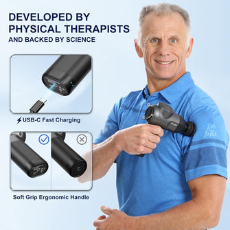 Buy BOB AND BRAD,Bob and Brad C2 Massage Gun, Deep Tissue Percussion Massager Gun, Handheld Muscle Massager with 5 Speeds and 5 Heads, for Home Gym Office Workout Recovery Pain Soreness Relief, Great Gift - Gadcet UK | UK | London | Scotland | Wales| Near Me | Cheap | Pay In 3 | Electric Massagers