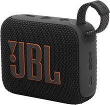 JBL Go 4 in Black - Portable Bluetooth Speaker Box Pro Sound, Deep Bass and Playtime Boost Function - Waterproof and Dustproof - 7 Hours Runtime - 1