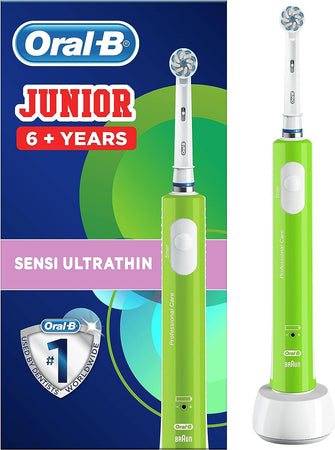 Buy Oral-B,Oral-B Junior Electric Toothbrush - Green - Gadcet UK | UK | London | Scotland | Wales| Ireland | Near Me | Cheap | Pay In 3 | Health & Beauty