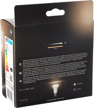 Philips Hue White Smart Bulb Twin Pack B22 - 800 Lumens (60W Equivalent), Works with Alexa, Google Assistant & HomeKit