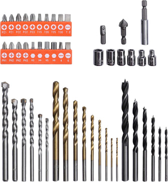 Black + Decker A7188 50-Piece Drill and Screwdriver Bit Set