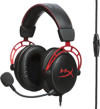Buy Alann Trading Limited,HYPERX Cloud Alpha Gaming Headset [Black/Red] - Gadcet UK | UK | London | Scotland | Wales| Ireland | Near Me | Cheap | Pay In 3 | Headphones & Headsets