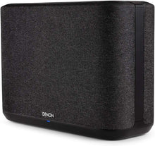 Denon Home 250 Wireless Smart Speaker, Bluetooth, Wi-Fi, AirPlay 2, Google Assistant, Siri, Alexa Built-In, HEOS Multiroom - Black