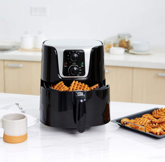 Buy Amazon,Amazon Basics 4 Litre Compact Multi Functional Air Fryer, Black - Gadcet UK | UK | London | Scotland | Wales| Near Me | Cheap | Pay In 3 | Kitchen & Home Appliances