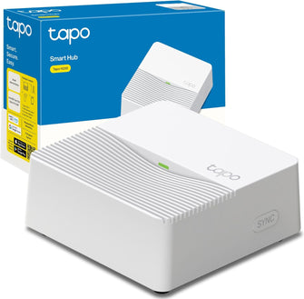 Tapo Smart Hub with Chime (H200) - Hub, Alarm, Ring Chime, Voice Control, 64 Device Support, 19 Ringtones, MicroSD Storage (512GB)