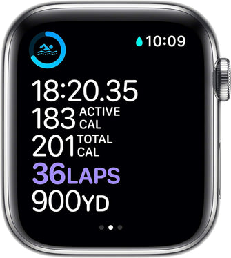 Buy Apple,Apple Watch Series 6 44mm (GPS + Cellular) - Silver Stainless Steel Aluminium Case with White Sport Band - Gadcet UK | UK | London | Scotland | Wales| Ireland | Near Me | Cheap | Pay In 3 | Watches