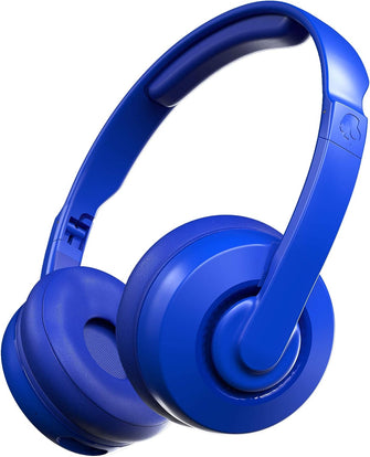 Buy Skullcandy,Skullcandy Cassette On-Ear Wireless Headphones, 22 Hr Battery, Microphone, Works with iPhone Android and Bluetooth Devices - Blue - Gadcet UK | UK | London | Scotland | Wales| Ireland | Near Me | Cheap | Pay In 3 | Headphones & Headsets