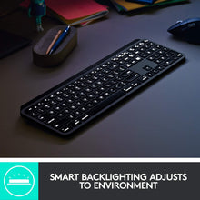 Buy Logitech,Logitech YR0073 MX Keys Advanced Wireless Illuminated Keyboard for Mac, Backlit LED Keys, Bluetooth, USB-C, MacBook Pro, Macbook Air, iMac, iPad Compatible, Metal Build, Silver - Gadcet UK | UK | London | Scotland | Wales| Ireland | Near Me | Cheap | Pay In 3 | Keyboards