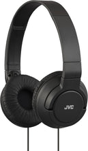 JVC Foldable Lightweight Powerful Bass Over-Ear Headphones - Black