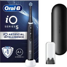 Buy Oral-B,Oral-B iO5 Electric Toothbrushes For Adults, Christmas Gifts For Women / Him, 1 Toothbrush Head & Travel Case, 5 Modes With Teeth Whitening, UK 2 Pin Plug, Black - Gadcet UK | UK | London | Scotland | Wales| Ireland | Near Me | Cheap | Pay In 3 | Toothbrushes