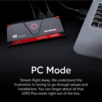 Buy AVerMedia,AVerMedia Live Gamer Portable 2 Plus GC513, Game Capture Card, 1080p60 Streaming & Recording, 4K60 Pass-through for PS5, Switch, PC/Mac - Gadcet UK | UK | London | Scotland | Wales| Near Me | Cheap | Pay In 3 | Computer Microphones