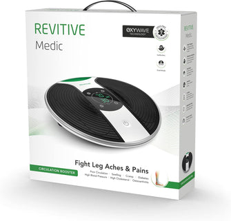 Revitive Medic Circulation Booster - Drug-Free Relief for Aching Legs, Swollen Feet & Ankles