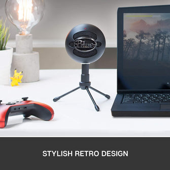 Buy Logitech,Blue Snowball iCE USB Condenser Microphone with Cardioid Capsule, Adjustable Desktop Stand, Plug 'n Play - Black - Gadcet.com | UK | London | Scotland | Wales| Ireland | Near Me | Cheap | Pay In 3 | Microphones