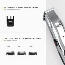 Wahl Groomsman Rechargeable Beard Trimmer - Cordless Stubble & Beard Trimmer, Male Grooming Set, Gifts for Him, Beard Care Kit