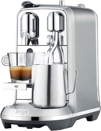Buy Sage,Nespresso Creatista Plus Coffee Machine SNE800 Brushed Stainless Steel - Gadcet UK | UK | London | Scotland | Wales| Near Me | Cheap | Pay In 3 | Coffee Makers & Espresso Machines