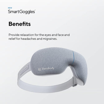 Buy Therabody,Therabody SmartGoggles Biometric Heated Eye Mask & Facial Massager Device - Bluetooth Sleep Mask Goggles with 3 Custom Modes for Stress Relief, Anxiety Relief, Tension Headache Relief & Improved Sleep - Gadcet  | UK | London | Scotland | Wales| Near Me | Cheap | Pay In 3 | Eye Masks