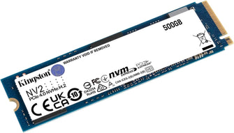 Buy Kensington,Kingston NV2 NVMe PCIe 4.0 Interna SSD 500GB M.2 2280 - SNV2S/500G - Gadcet UK | UK | London | Scotland | Wales| Near Me | Cheap | Pay In 3 | Solid State Drive