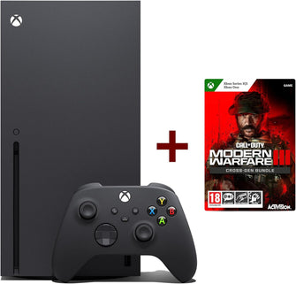 Buy Xbox,Xbox Series X + Call of Duty: Modern Warfare III - Cross-Gen Bundle for Xbox One and Xbox Series X (Download Code) - Gadcet UK | UK | London | Scotland | Wales| Ireland | Near Me | Cheap | Pay In 3 | Video Game Consoles