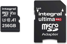 Buy Integral,Integral 256GB Micro SD Card 4K Video Premium High Speed Memory Card SDXC Up to 100MB s Read and 50MB s Write speed V30 C10 U3 UHS-I A1 - Gadcet UK | UK | London | Scotland | Wales| Near Me | Cheap | Pay In 3 | Flash Memory Cards