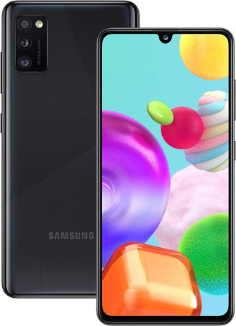 Samsung,Samsung Galaxy A41 4G 64 GB Storage, 4 GB RAM, Dual Sim - Black - Unlocked - Gadcet.com