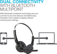 Buy Alann Trading Limited,JLab Go Work Pop Wireless Headsets with Microphone for Laptop, 50+ Hr Playtime Bluetooth PC Headset, Multipoint Connect to Computer & Mobile, On Ear Wireless Headphones with Microphone, Black - Gadcet UK | UK | London | Scotland | Wales| Near Me | Cheap | Pay In 3 | Headphones & Headsets